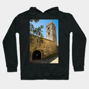 Hum Belltower in Istria, Croatia Hoodie